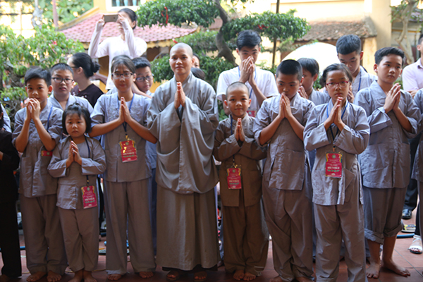Bế mạc Khoá tu Mùa hè chùa Tăng Phúc 2017