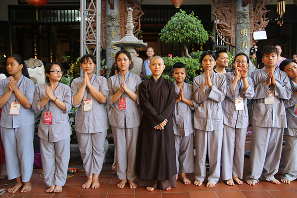 Bế mạc Khoá tu Mùa hè chùa Tăng Phúc 2017