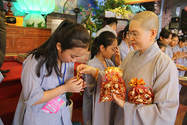 Bế mạc Khoá tu Mùa hè chùa Tăng Phúc 2017