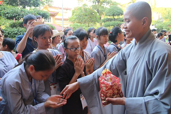 Bế mạc Khoá tu Mùa hè chùa Tăng Phúc 2017