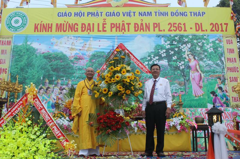 Trang nghiêm Đại lễ Phật đản PL. 2561 tại Đồng Tháp