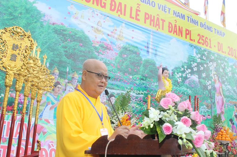 Trang nghiêm Đại lễ Phật đản PL. 2561 tại Đồng Tháp