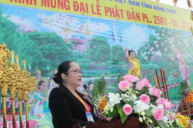 Trang nghiêm Đại lễ Phật đản PL. 2561 tại Đồng Tháp