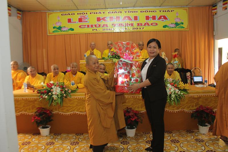Đồng Tháp: Khai giảng khóa An cư kiết hạ chùa Tam Bảo