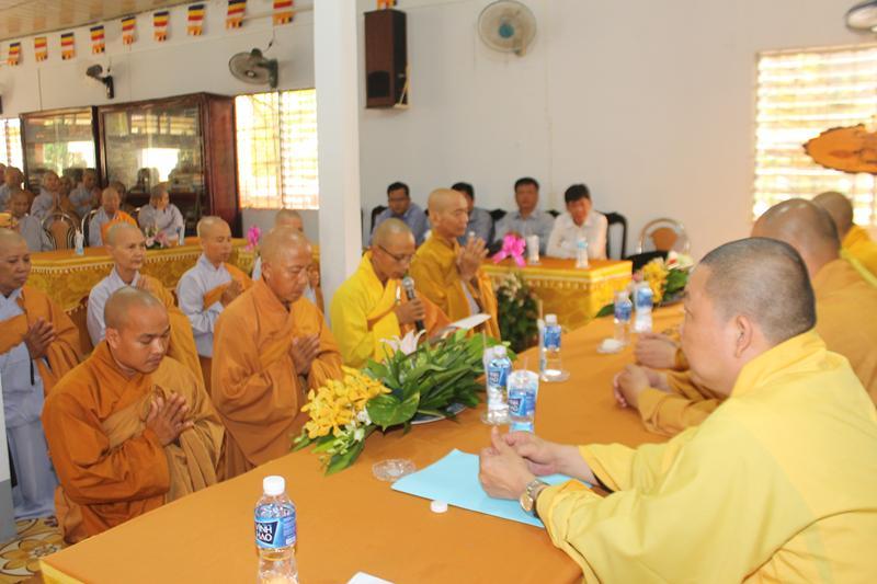 Đồng Tháp: Khai giảng khóa An cư kiết hạ chùa Tam Bảo