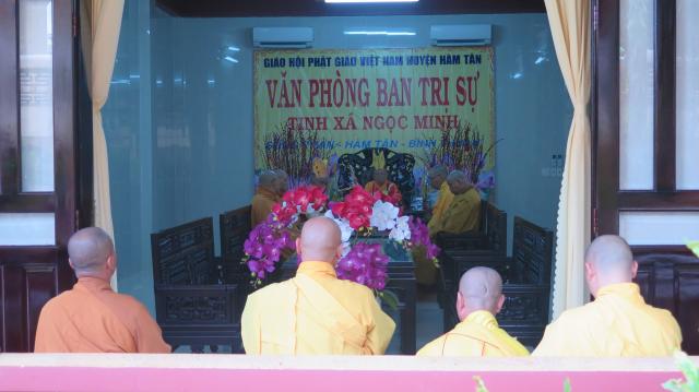 Phật Giáo Huyện Hàm Tân Long Long Trọng Cử Hành Đại Lễ Phật Đản