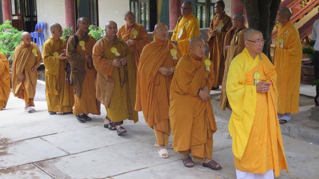 Phật Giáo Huyện Hàm Tân Long Long Trọng Cử Hành Đại Lễ Phật Đản