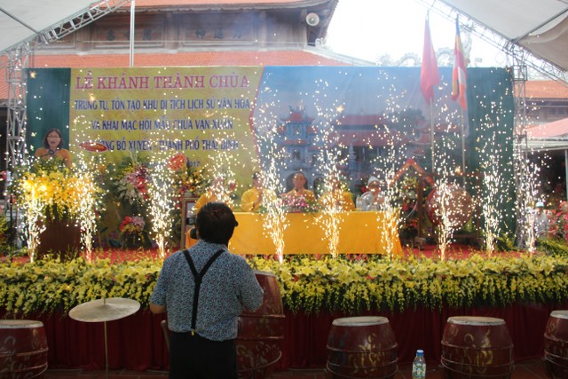 Thái Bình: Khánh thành, khai mạc lễ hội chùa Vạn Xuân