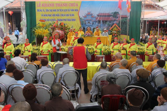 Thái Bình: Khánh thành, khai mạc lễ hội chùa Vạn Xuân