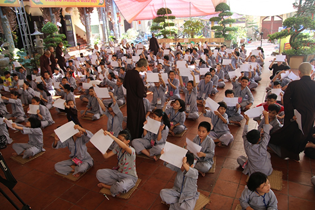 Bế mạc Khoá tu Mùa hè chùa Tăng Phúc 2017