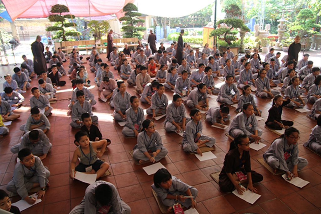 Bế mạc Khoá tu Mùa hè chùa Tăng Phúc 2017