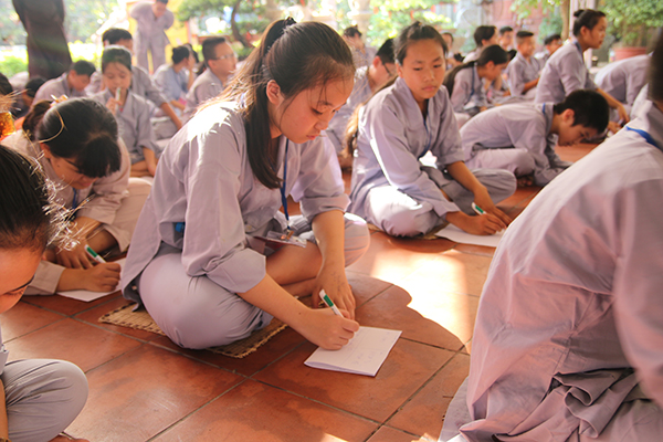 Bế mạc Khoá tu Mùa hè chùa Tăng Phúc 2017
