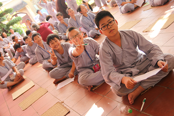 Bế mạc Khoá tu Mùa hè chùa Tăng Phúc 2017