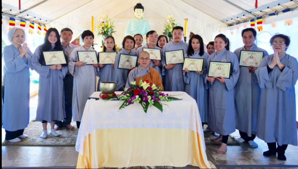 Đại lễ Phật đản PL. 2561 tại tu viện Huyền Không San Jose,Hoa Kỳ