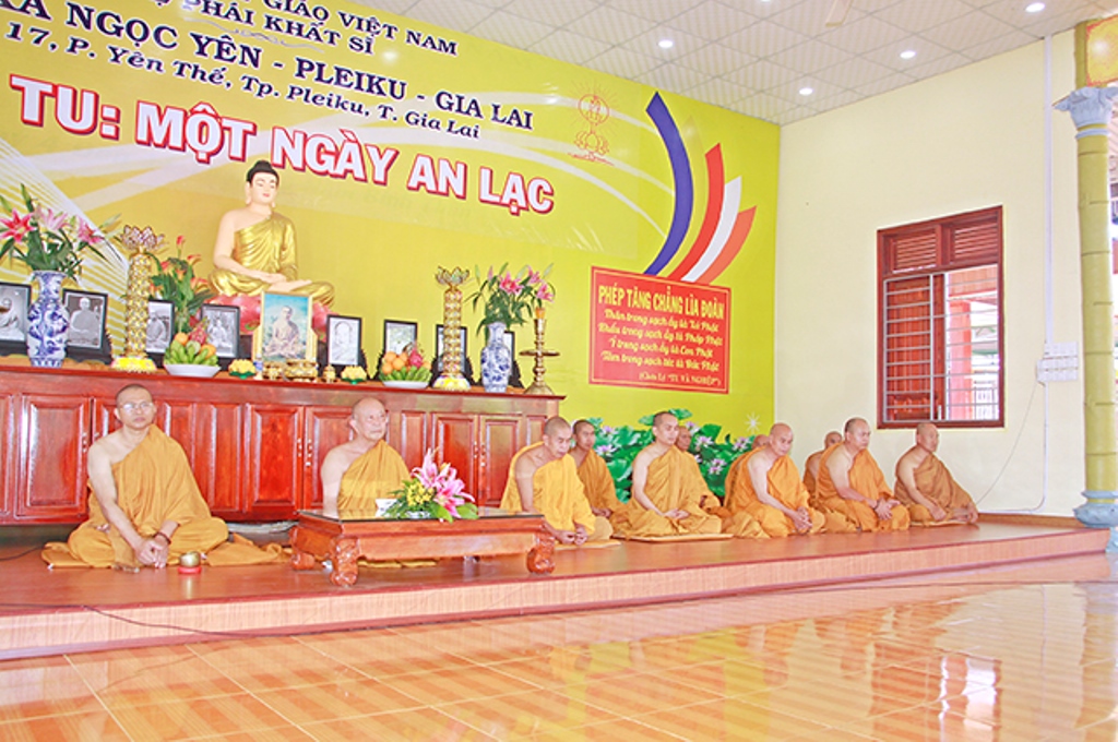 Gia Lai:Khóa Tu Một Ngày An Lạc