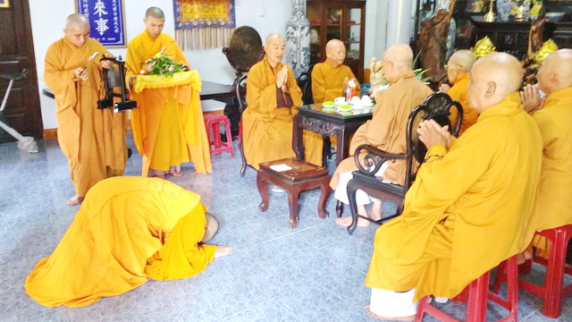Khai giảng khóa VI Lớp Sơ cấp Phật học thị xã Ninh Hòa.