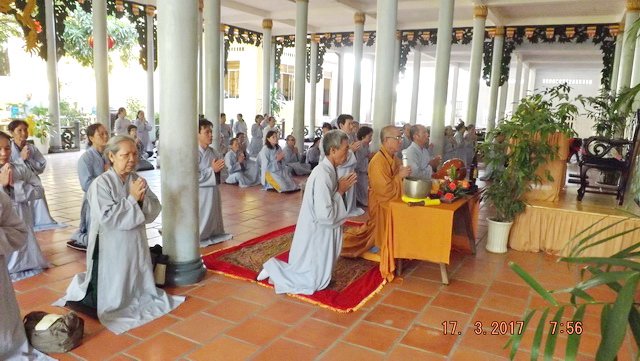 Chùa Lộc Thọ tổ chức khóa tu Bát quan trai lần thứ 3.