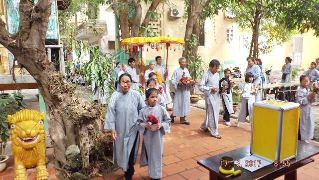 Chùa Lộc Thọ tổ chức khóa tu Bát quan trai lần thứ 3.