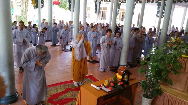 Chùa Lộc Thọ tổ chức khóa tu Bát quan trai lần thứ 3.