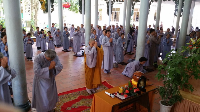 Chùa Lộc Thọ tổ chức khóa tu Bát quan trai lần thứ 3.