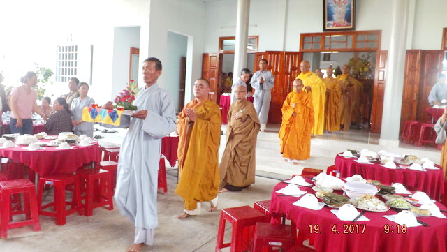 Khánh Hòa: Tưởng niệm tổ khai sơn chùa Long Thạnh.
