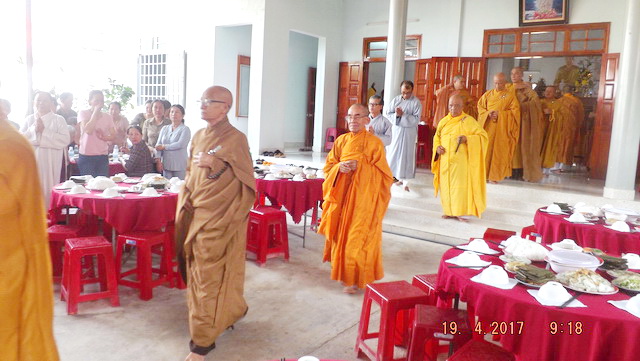Khánh Hòa: Tưởng niệm tổ khai sơn chùa Long Thạnh.