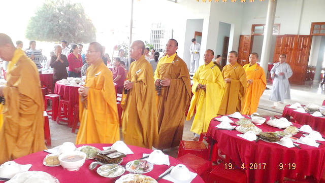 Khánh Hòa: Tưởng niệm tổ khai sơn chùa Long Thạnh.
