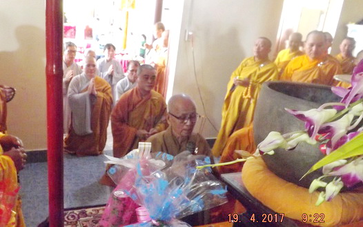 Khánh Hòa: Tưởng niệm tổ khai sơn chùa Long Thạnh.