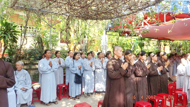 Khai giảng khóa VI Lớp Sơ cấp Phật học thị xã Ninh Hòa.