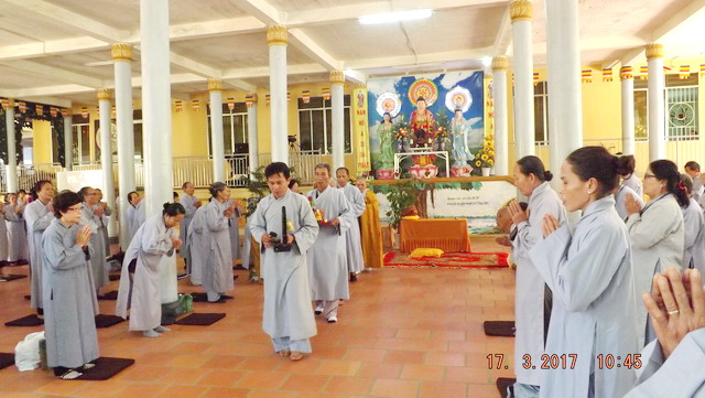 Chùa Lộc Thọ tổ chức khóa tu Bát quan trai lần thứ 3.