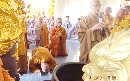 Khánh Hòa: Tưởng niệm tổ khai sơn chùa Long Thạnh.