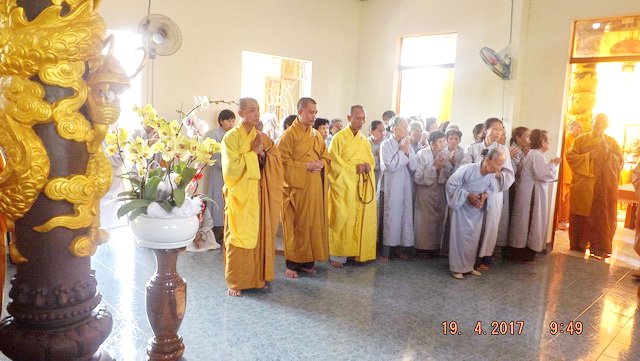 Khánh Hòa: Tưởng niệm tổ khai sơn chùa Long Thạnh.