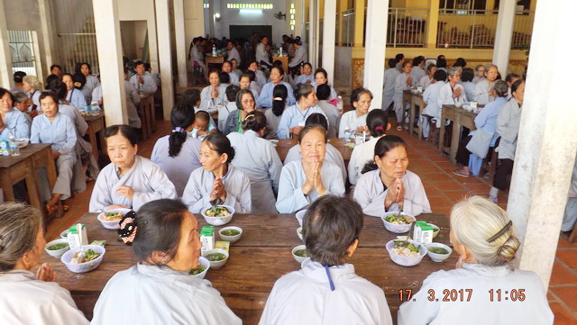 Chùa Lộc Thọ tổ chức khóa tu Bát quan trai lần thứ 3.