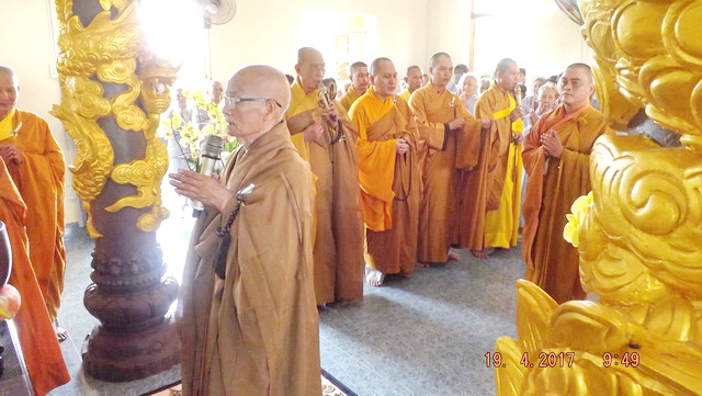 Khánh Hòa: Tưởng niệm tổ khai sơn chùa Long Thạnh.