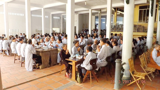 Chùa Lộc Thọ tổ chức khóa tu Bát quan trai lần thứ 3.