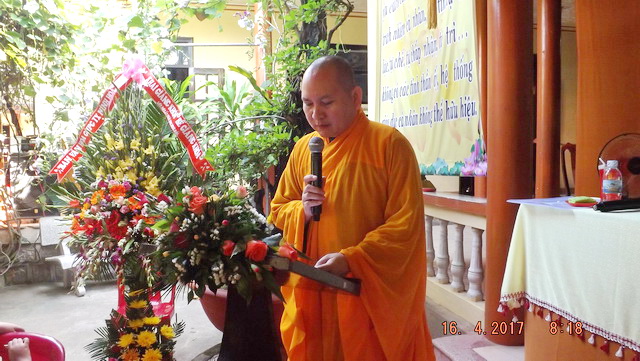 Khai giảng khóa VI Lớp Sơ cấp Phật học thị xã Ninh Hòa.