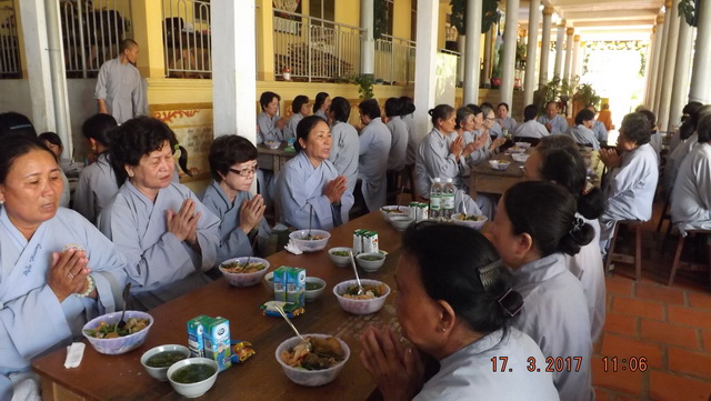 Chùa Lộc Thọ tổ chức khóa tu Bát quan trai lần thứ 3.