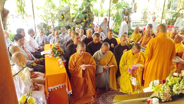 Khai giảng khóa VI Lớp Sơ cấp Phật học thị xã Ninh Hòa.