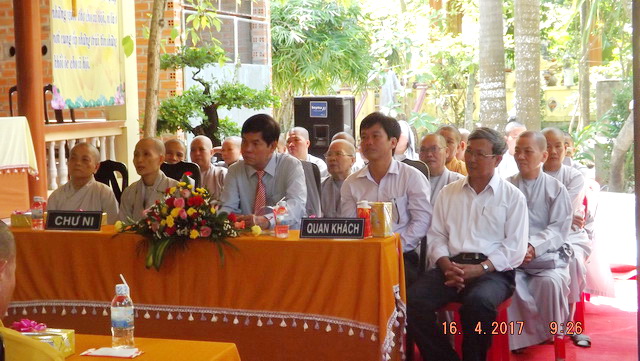 Khai giảng khóa VI Lớp Sơ cấp Phật học thị xã Ninh Hòa.