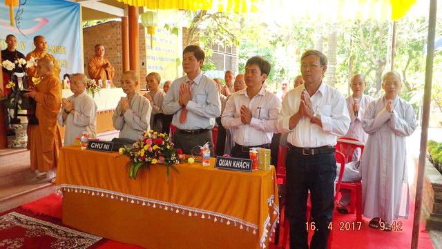 Khai giảng khóa VI Lớp Sơ cấp Phật học thị xã Ninh Hòa.