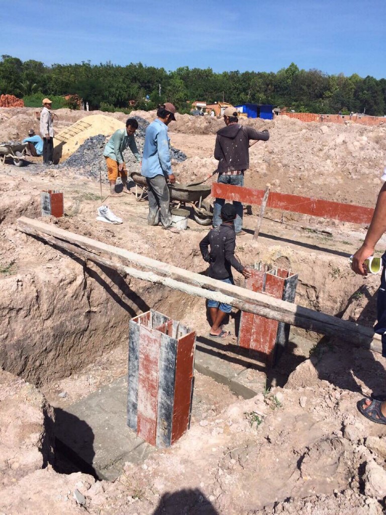 Cập nhật tiến độ công trình xây dựng &quot;Tổ Ấm Từ Bi&quot; 08/12/2017