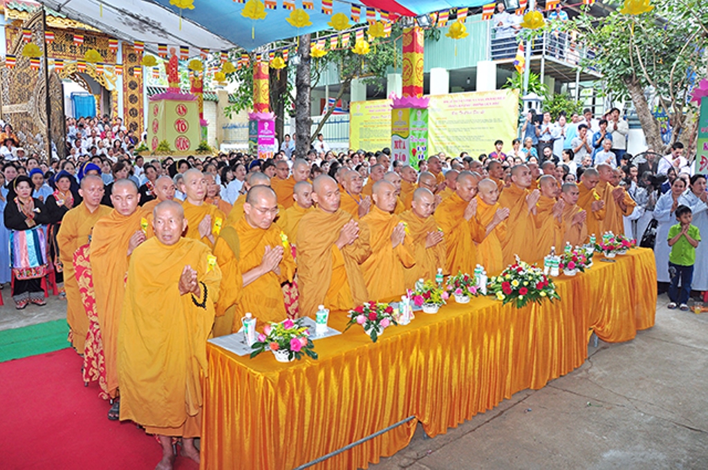 Giáo đoàn III: Tác pháp Tự tứ, tổ chức lễ Vu lan năm 2017