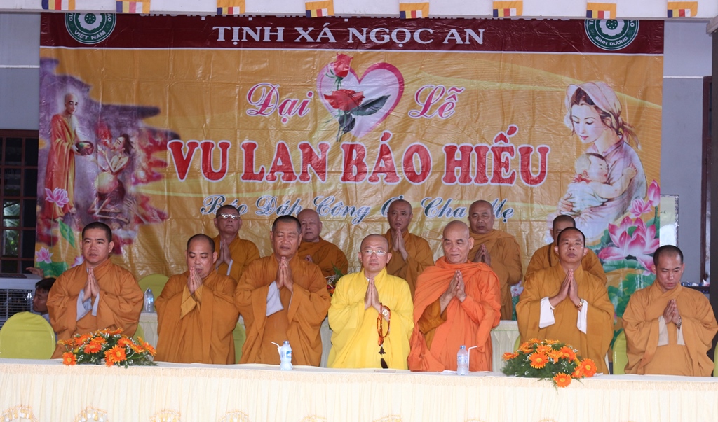 Bình Dương: Tịnh xá Ngọc An tổ chức Đại Lễ Vu Lan Báo hiếu