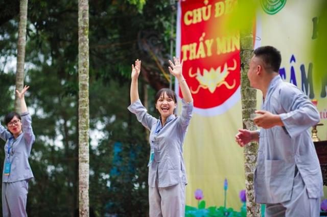 Thái nguyên: chùa Huống Thượng, Khai mạc khóa tu “ Tâm khai trí sáng lần thứ II ”.