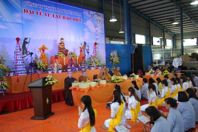Hải Phòng: Công ty TNHH May Thiên Nam tổ chức lễ Vu Lan