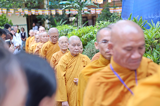 Giáo đoàn III: Tác pháp Tự tứ, tổ chức lễ Vu lan năm 2017