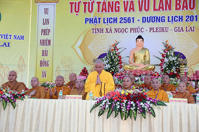 Giáo đoàn III: Tác pháp Tự tứ, tổ chức lễ Vu lan năm 2017