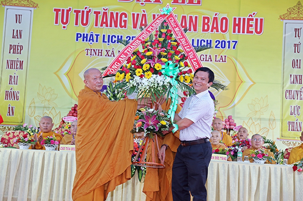 Giáo đoàn III: Tác pháp Tự tứ, tổ chức lễ Vu lan năm 2017