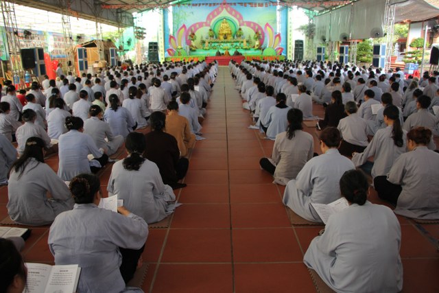 Thái Bình: Đại lễ Vu Lan tại chùa Từ Xuyên (ngày thứ nhất)