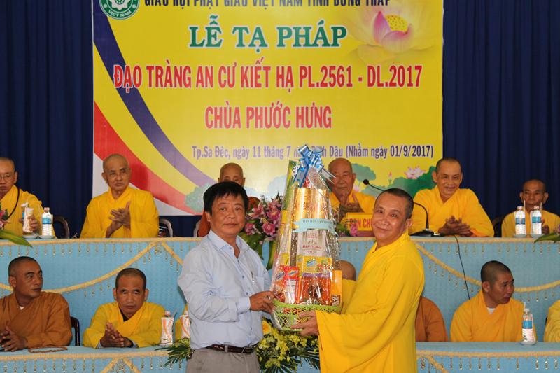 Đồng Tháp: Lễ tạ pháp chùa Phước Hưng , chùa Giác Tôn